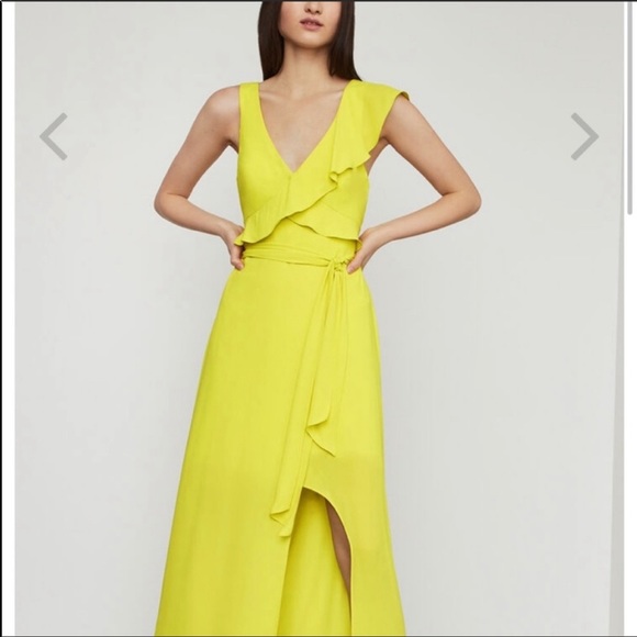 BCBG maxi yellow dress - Picture 1 of 7